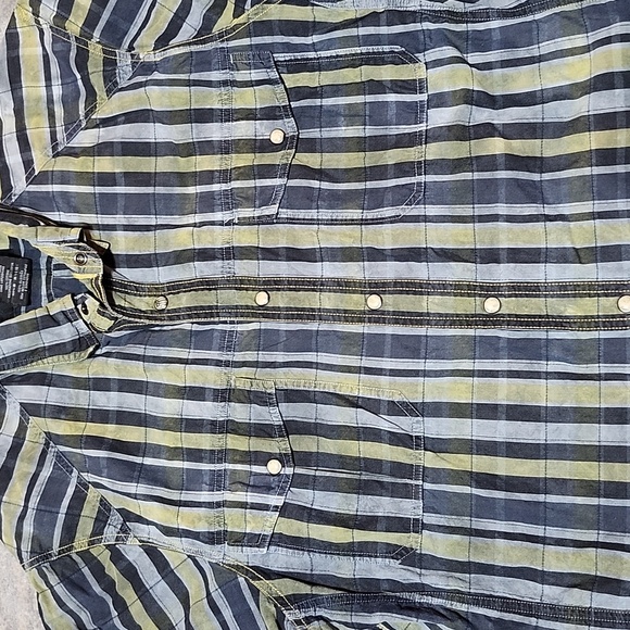 HARLEY DAVIDSON PATCH SNAP-BUTTON KNEES IN THE BREEZE SHORT SLEEVE SHIRT - Picture 7 of 14